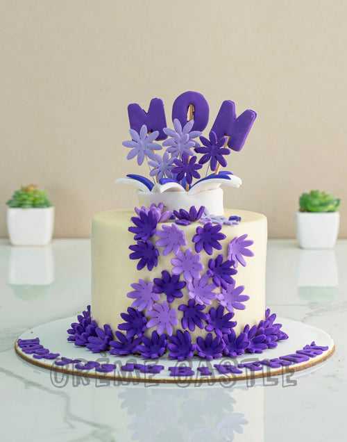 Mom Floral Cake