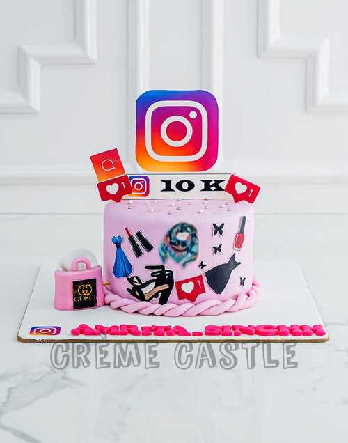 Instagram Influencer Cake