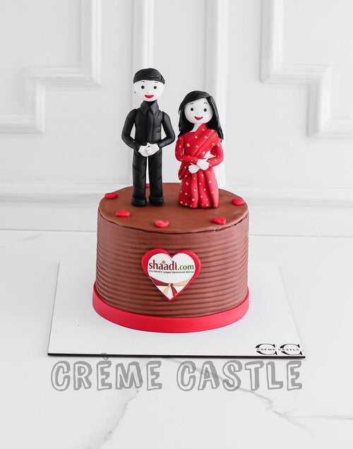 Couple Miniature Cake