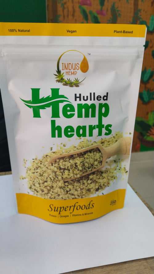 Organic Hemp hearts 250gms