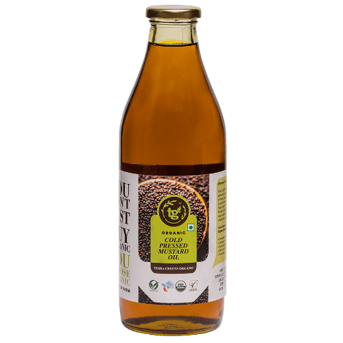 Terra Green's Organic Cold Presses Mustard Oil