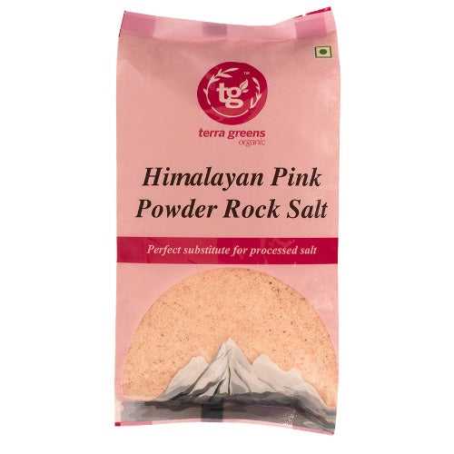 Terra Green's Organic Himalayan Rock salt powder 1kg