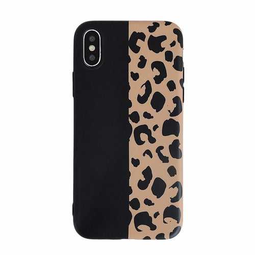 Half Leopard iPhone Case