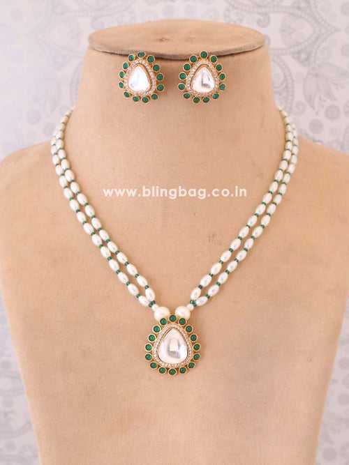 Emerald Ayenshi Jewellery Set