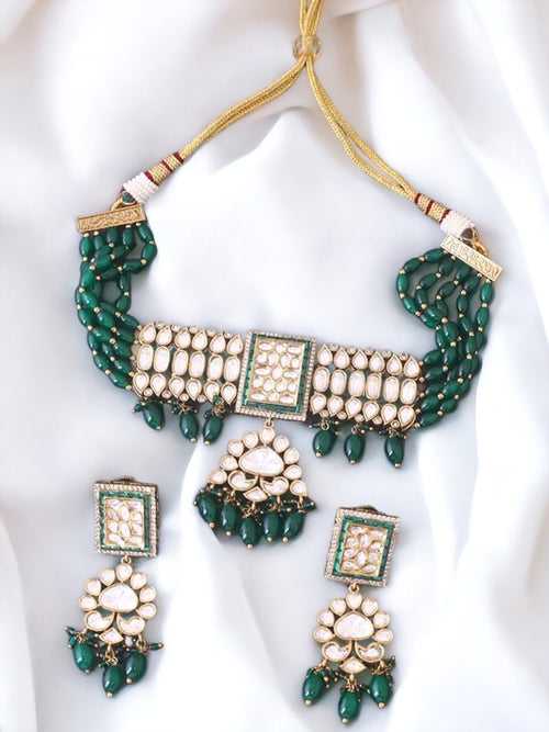 Emerald Kacela Jewellery Set