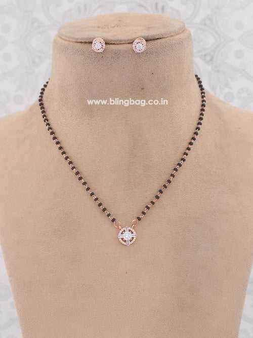 Rose Gold Patrice Mangalsutra Set