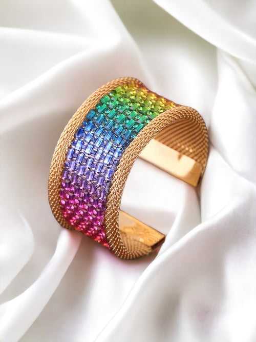 Prismatic Alpenrose Adjustable Bracelet