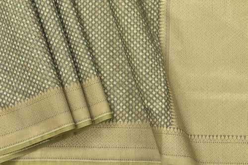 Pastel Green Banarasi Silk Cotton Saree For Party Wear PSC NYC 1111