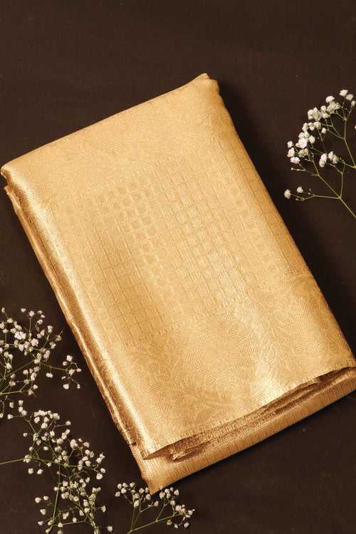 Gold Semi Kora Silk