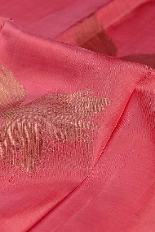 Blush Pink Kanchipuram Silk Saree