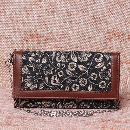 FloMotif Two Fold Wallet with Detachable Sling