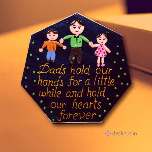 Dad & Kids - Message Frame