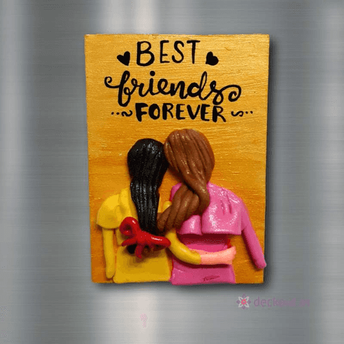 Best Friends Forever - Fridge Magnet