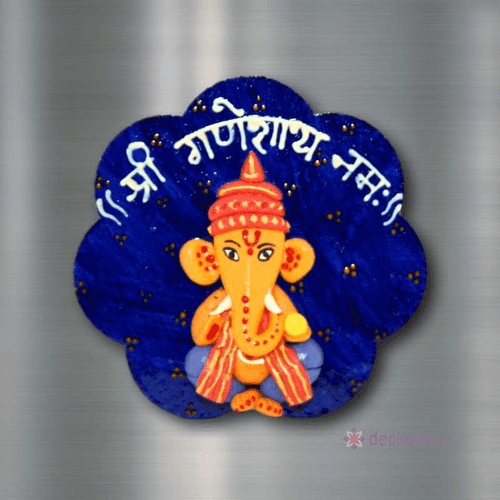 Ganesha Blue - Fridge Magnet