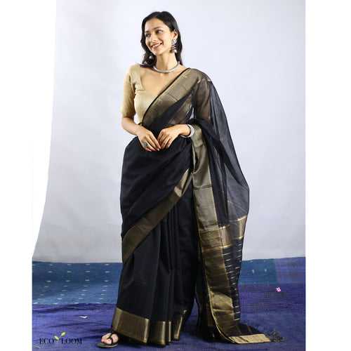 Trisha Ecoloom Silk Cotton Handloom Saree