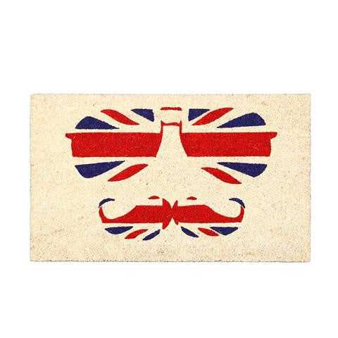 OnlyMat Union Jack Sunglass - Printed Coir Mat