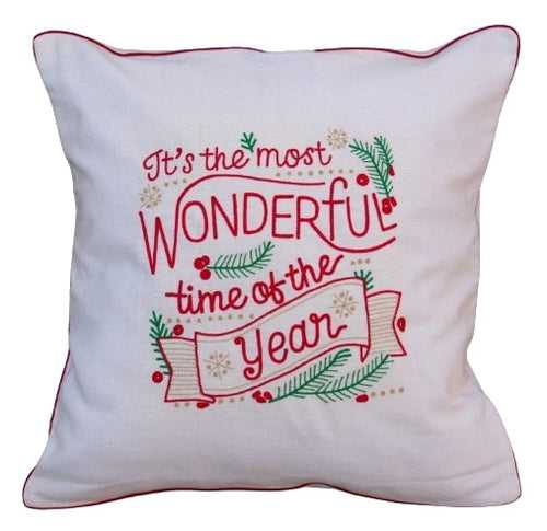 Wonderful Time Of The Year Cushion Cover