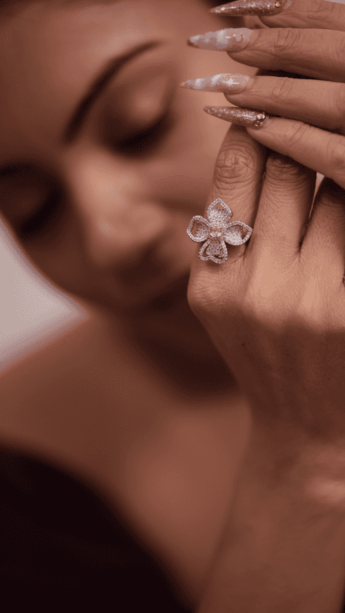 Blossom Bliss Flower Ring