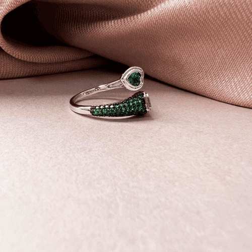 Green Ring of Love and Royalty