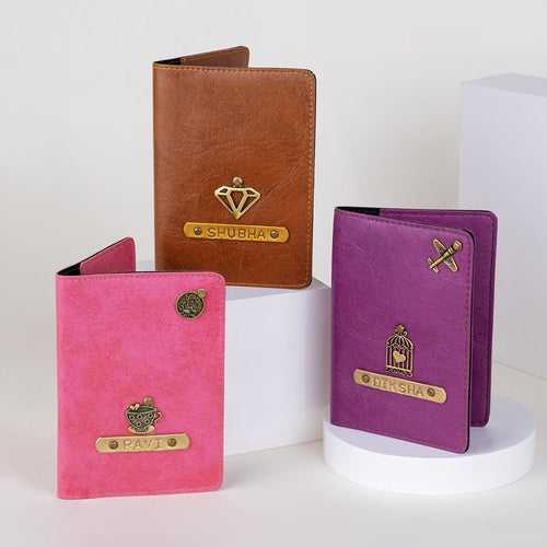Personalised Passport Covers (Set of 3)
