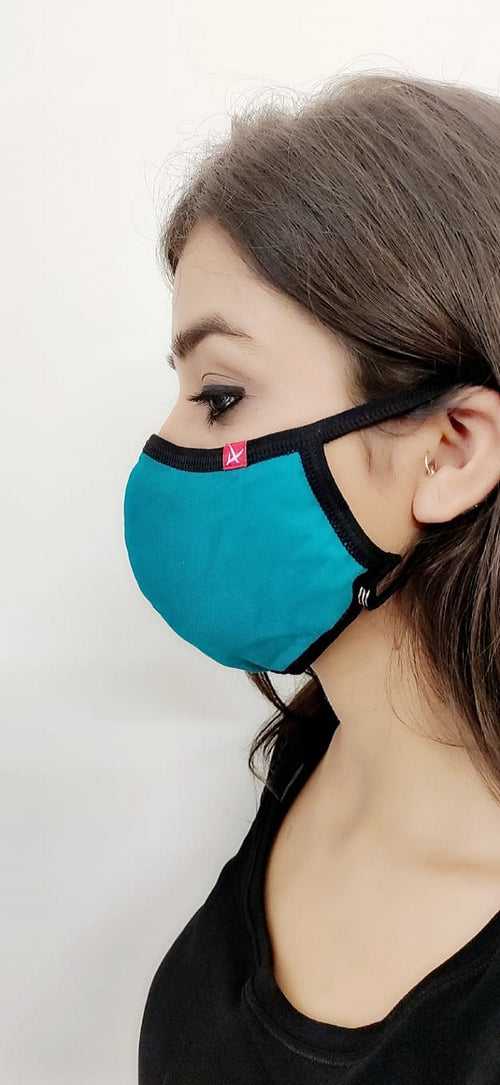 Reusable Multi Color face masks with adjustable sizes - Pack of 10