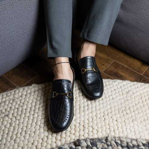 Bloc-bit Loafers