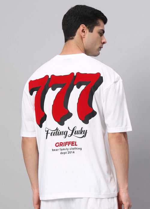 777 Drop Shoulder Oversized T-shirt
