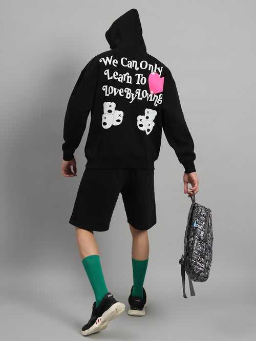WE CAN ONLY LEARN TO LOVE BY LOVING Print Oversized Co-Order Set