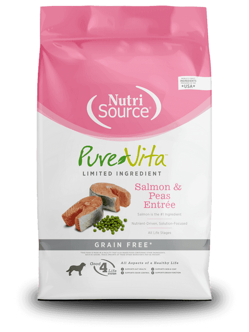 Salmon and Peas Grain Free Dry Food For Dogs