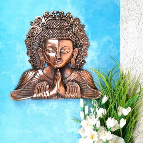 Lord Buddha Wall Hanging | Gautam Buddha Wall Hanging - For Home & Wall Decor | Living Room, Office Decor & Gifts - 15 inch