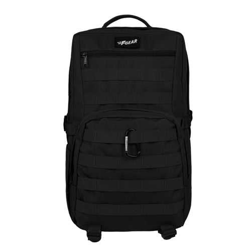 Grecale 25L Black Molle Backpack