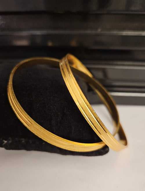 Anti Tarnish Gold Plated Bangles ITSCG171