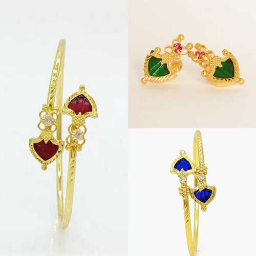 One Gram Gold Plated Combo Jewellery - Combo50