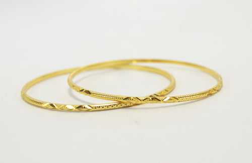 Itscustommade Finely gold plated bangle