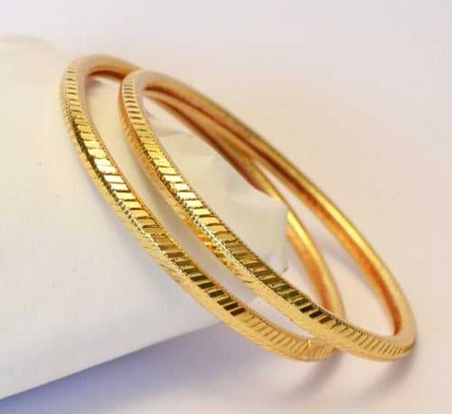 Itscustommade Classic bangle with shiny cuts ITSTAM04