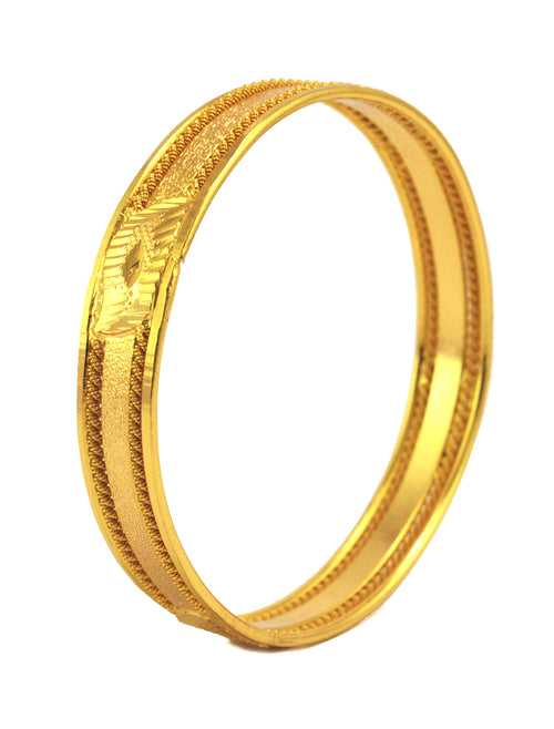 Itscustommade Gold plated elegant bangle
