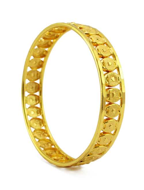 Itscustommade Trendy Gold plated bangle
