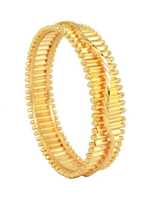 Itscustommade Finely gold plated kada bangle