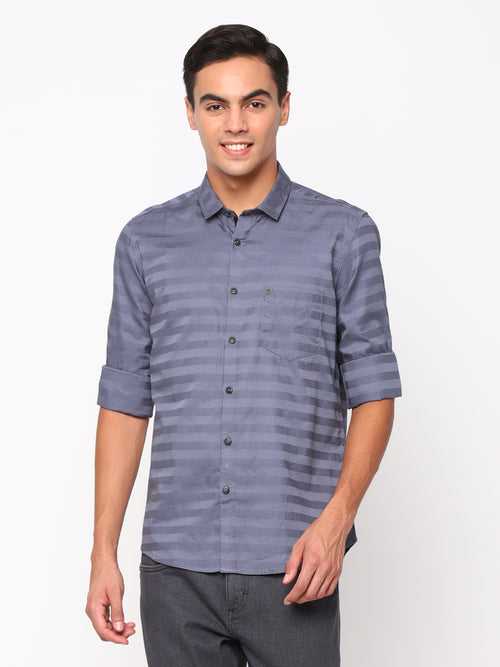 Grey Stripes Shirt