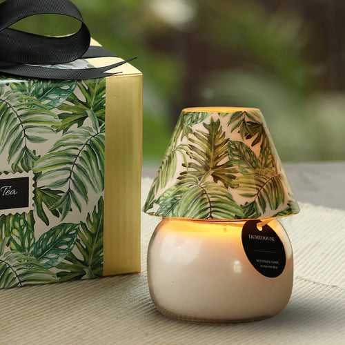 Scented Candle Lamp in Jasmine Green Tea Aroma