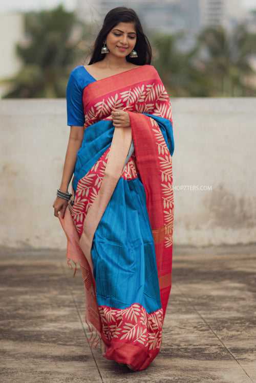 Semi Tussar Saree