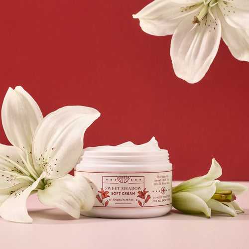 Sweet Meadow - Lily & Iris Root Soft Cream with Shea Butter, 200 gm