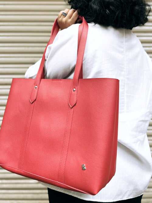 The Everyday Tote - Red