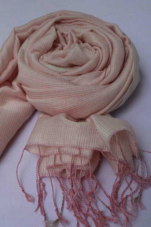 Pink Rehwa Wool Shawl