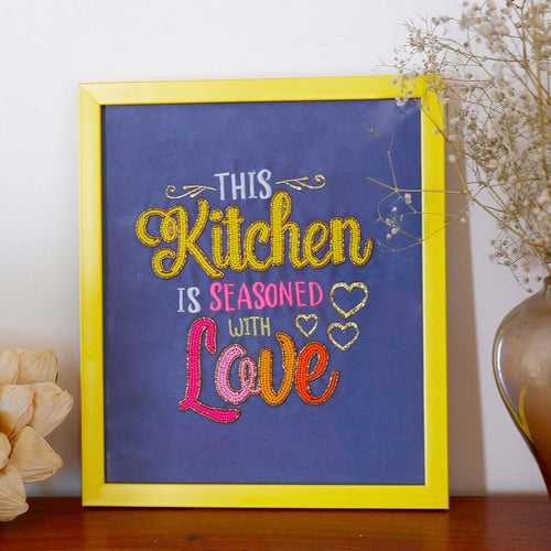 This Kitchen is Seasoned with Love - Wall Art