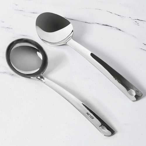 Meyer Stainless Steel Accessories 2 pcs set -  (Serving Spoon, 32cm  + Ladle, 30cm  )