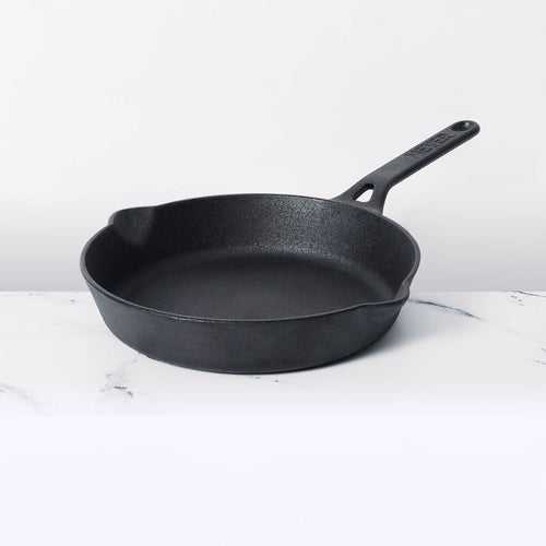 Meyer Pre-Seasoned Cast iron Frypan/Skillet single handle, 24cm