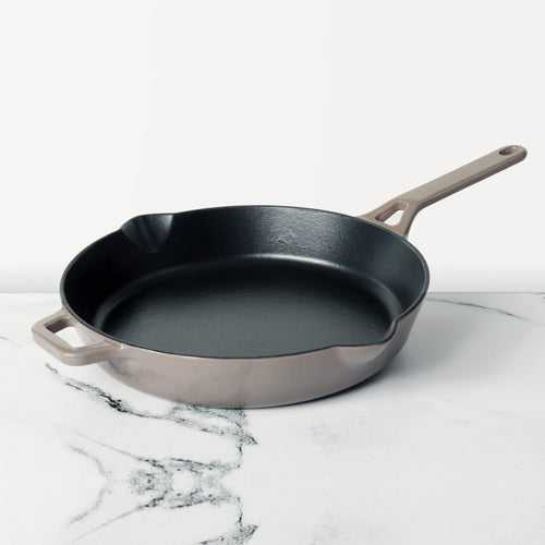 Meyer Enamel Cast Iron Skillet 26cm, Grey