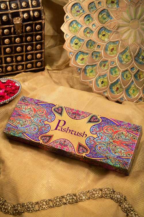Pashtush Multicoloured Box packaging (Box Only)