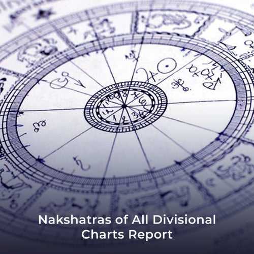 Nakshatras of All Divisional Charts Report